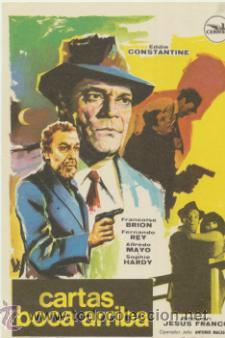 Cine: Cartas boca arriba. Sencillo de Cepicsa.  &iexcl;IMPECABLE! - Foto 1