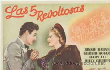 Cine: Las 5 Revoltosas. Sencillo de Chamart&iacute;n.  &iexcl;IMPECABLE! - Foto 1