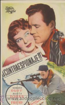 Cine: Contraespionaje. Sencillo de Universal.  &iexcl;IMPECABLE! - Foto 1