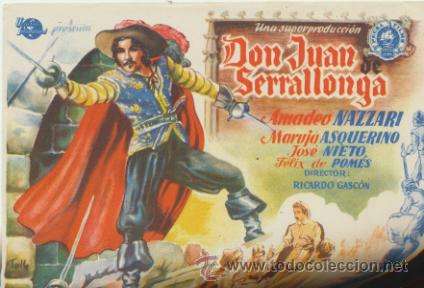 Cine: Don Juan de Serrallonga. Sencillo de Universal. - Foto 1