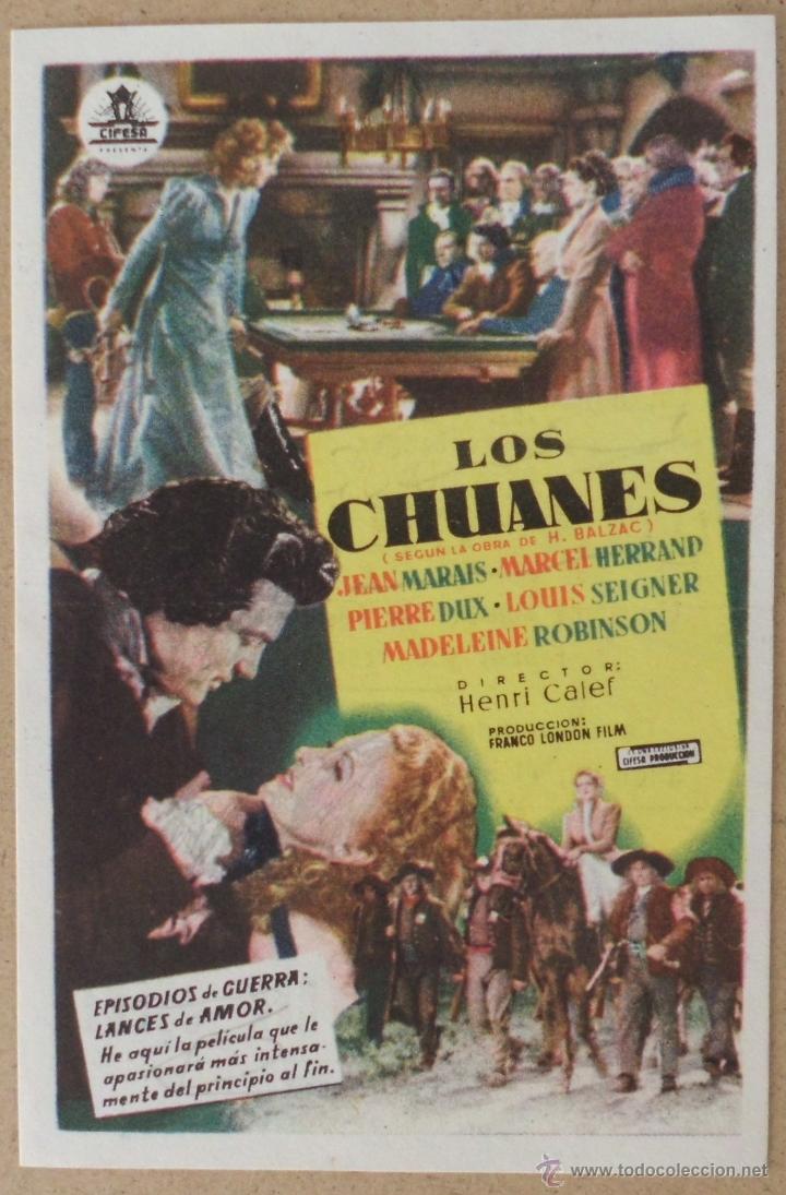  Flyers Publicitaires de films Anciens: FOLLETO DE MANO CINE PARIS A MEDIANOCHE CON PUBLICIDAD AL DORSO