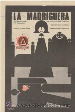 Folhetos de m&atilde;o de filmes antigos de cinema: La Madriguera. Sencillo de Delta Films.  &iexcl;IMPECABLE!