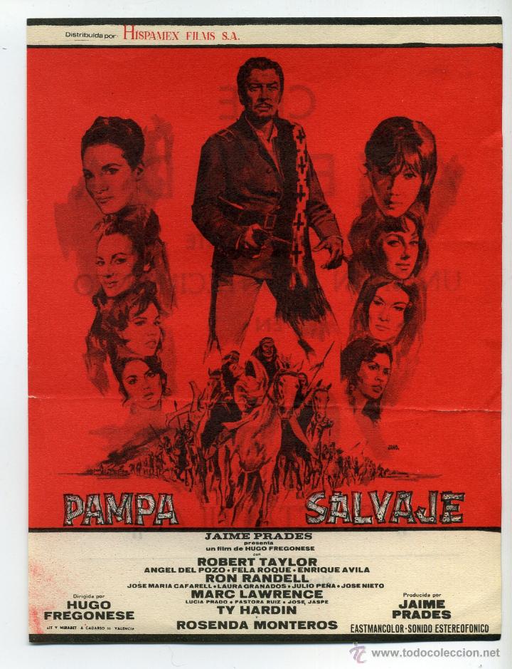Cine: PAMPA SALVAJE, con Robert Taylor. - Foto 1