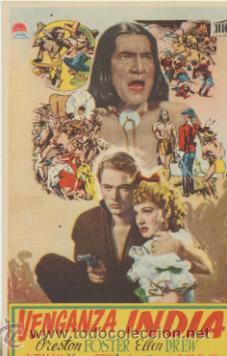 Cine: Venganza India. Sencillo de Paramount.   &iexcl;IMPECABLE! - Foto 1