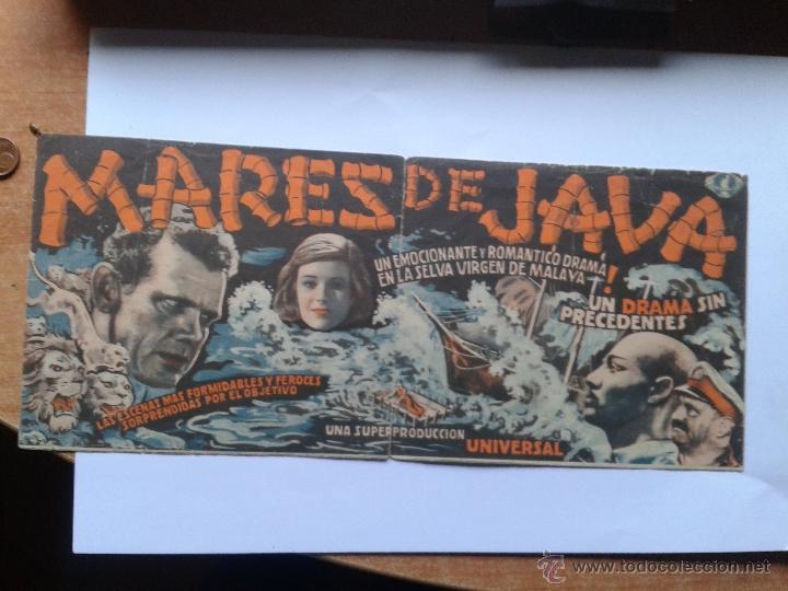 Cine: Z-- PROGRAMAS DE CINE-- MARES DE JAVA - Foto 3