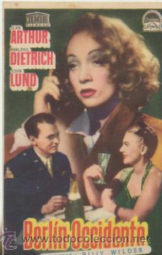 Cine: Berl&iacute;n-Occidente. Sencillo de Mercurio. - Foto 1