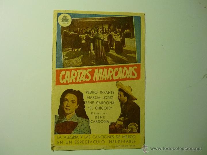 Cine: PROGRAMA CARTAS MARCADAS.-PEDRO INFANTE - Foto 1