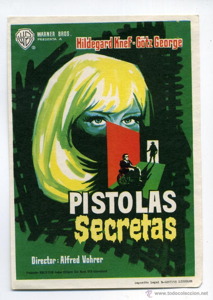 Cine: PISTOLAS SECRETAS, con Hidelgard Knef. - Foto 1