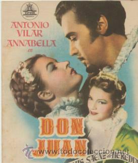 Cine: Don Juan. Doble de Cifesa. - Foto 1