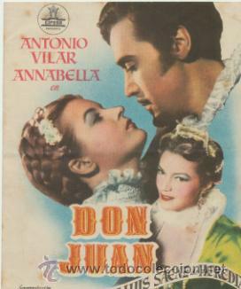 Cine: Don Juan. Doble de Cifesa. - Foto 1
