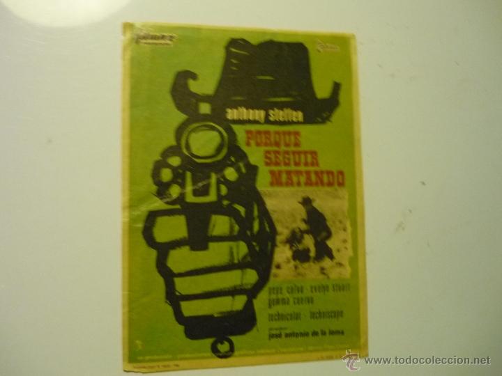 Cine: PROGRAMA PORQUE SEGUIR MATANDO .- ANTHONY STEFFEN - Foto 1