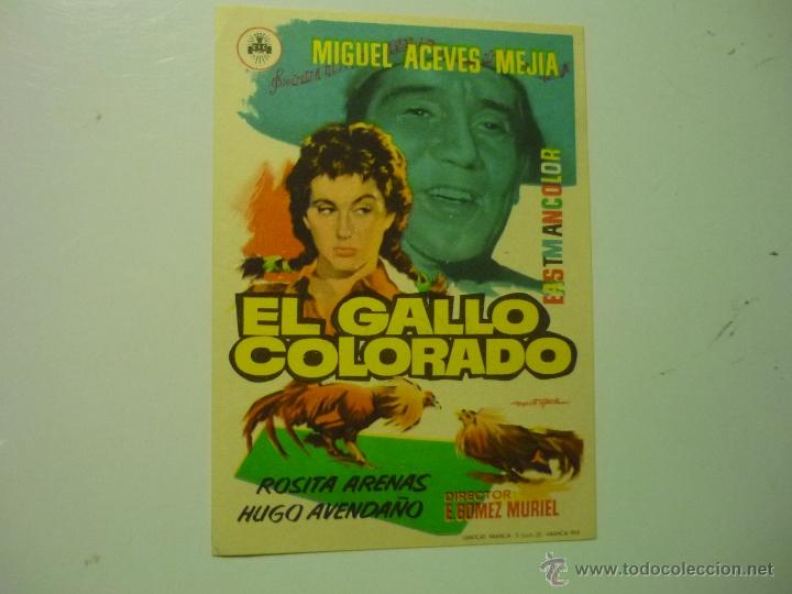 Cine: PROGRAMA EL GALLO COLORADO - MIGUEL ACEVES MEJIA - Foto 1