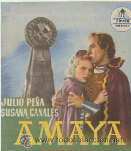 Cine: Amaya. doble de Cifesa. - Foto 1
