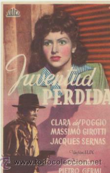 Kino: Juventud perdida. Sencillo de Edici. Cine Goya.