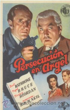 Cine: persecuci&oacute;n en Argel. Sencillo de Astoria Films. &iexcl;IMPECABLE! - Foto 1