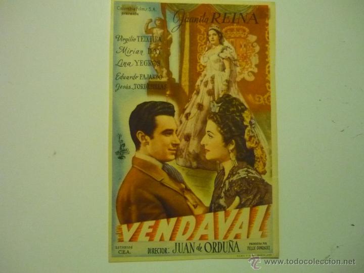 Cine: programa vendaval.- juanita reina - Foto 1