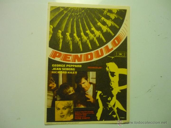 Cine: programa pendulo.-george peppard.-jean sebeg - Foto 1