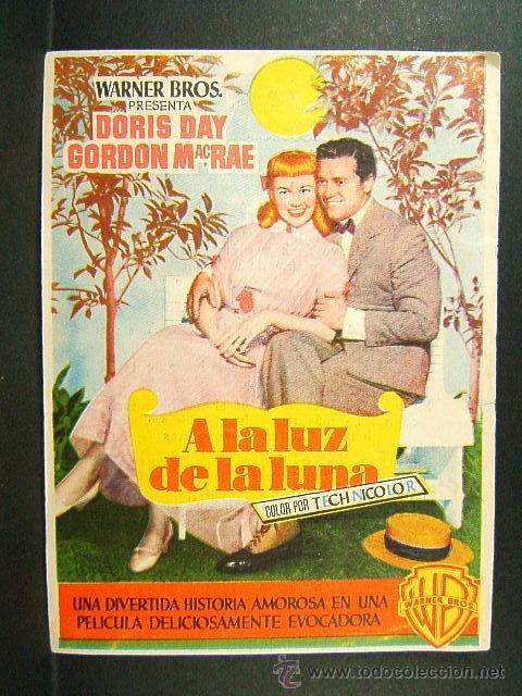 Cine: CINE RETIRO-A LA LUZ DE LA LUNA-ON MOONLIGHT BAY-ROY DEL RUTH-DORIS DAY-GORDON MACRAE-(1951).