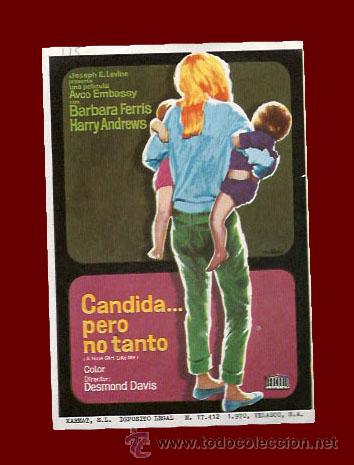 Kino: CANDIDA PERO NO TANTO - PROGRAMA DE CINE ORIGINAL A&Ntilde;O 1969 - SIN PUBLICIDAD