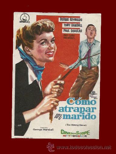 Kino: CINE - COMO ATRAPAR UN MARIDO - PROGRAMA ORIGINAL A&Ntilde;O 1958 - SIN PUBLICIDAD