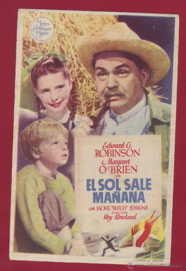 Cine: PROGRAMA DE MANO - EL SOL SALE MA&Ntilde;ANA - Foto 1