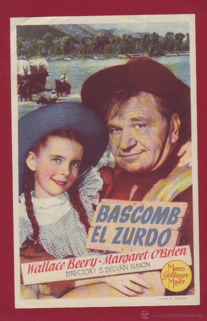 Cine: PROGRAMA DE MANO - BASCOMB EL ZURDO - Foto 1