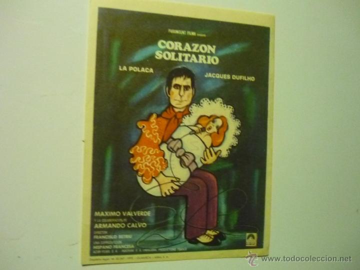 Cine: PROGRAMA CORAZON SOLITARIO .- LA POLACA - Foto 1