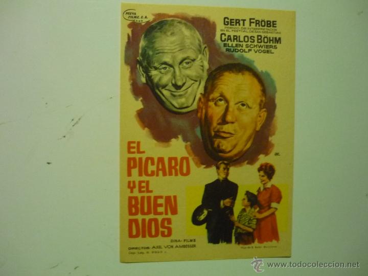 Cine: programa el picaro y el buen dios.-gert frobe - Foto 1