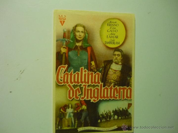 Cine: programa catalina de inglaterra&acute;-maruchi fresno - Foto 1