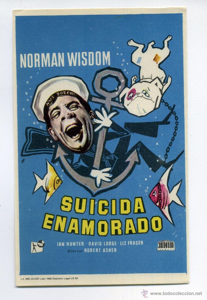 Cine: SUICIDA ENAMORADO, con Norman Wisdom. - Foto 1