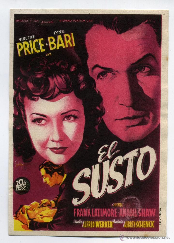Cine: EL SUSTO, con Vincent Price. - Foto 1