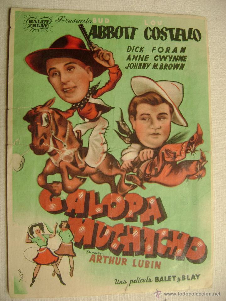 Cine: GALOPA MUCHACHO.F-962 - Foto 1