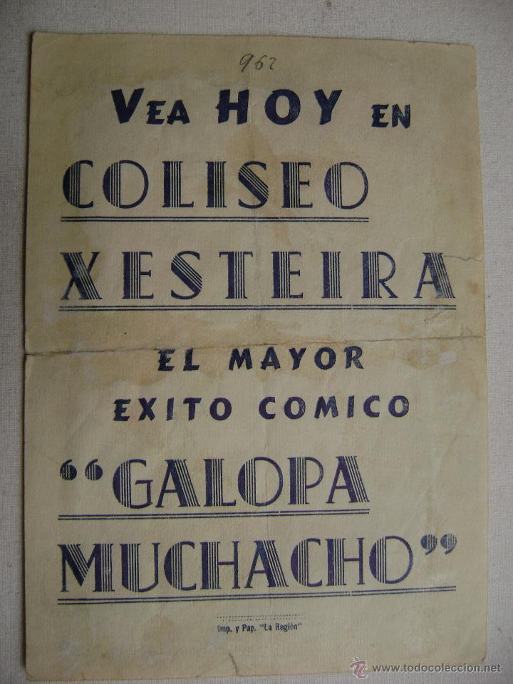 Cine: GALOPA MUCHACHO.F-962 - Foto 2