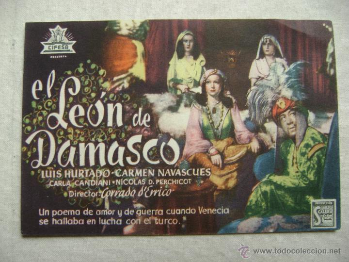 Cine: EL LEON DE DAMASCO.F-972 - Foto 1