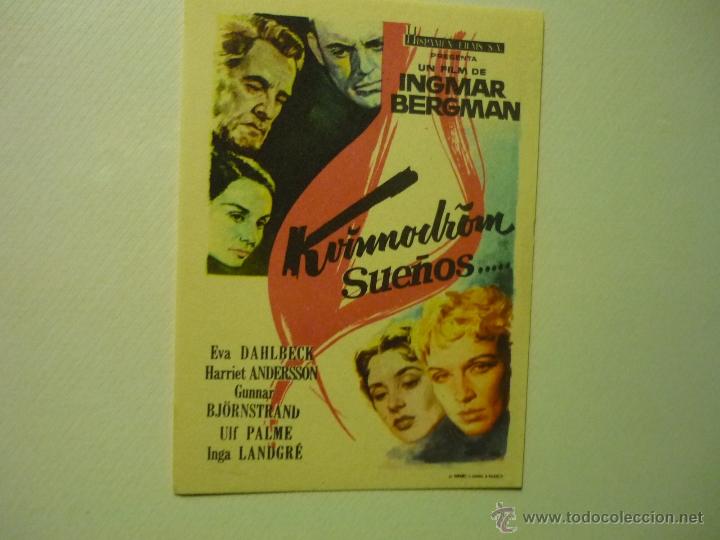 Cine: programa sue&ntilde;os.-ingmar bergman - Foto 1