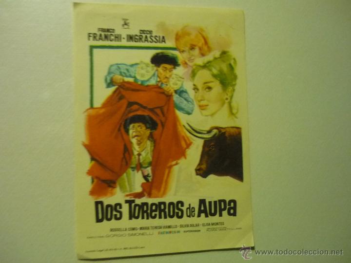Cine: programa dos toreros de aupa.- franchi -ingrassia - Foto 1