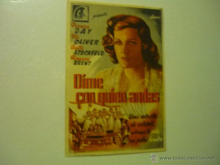 Cine: PROGRAMA DIME CON QUIEN ANDAS.- FRANCES DAY - Foto 1