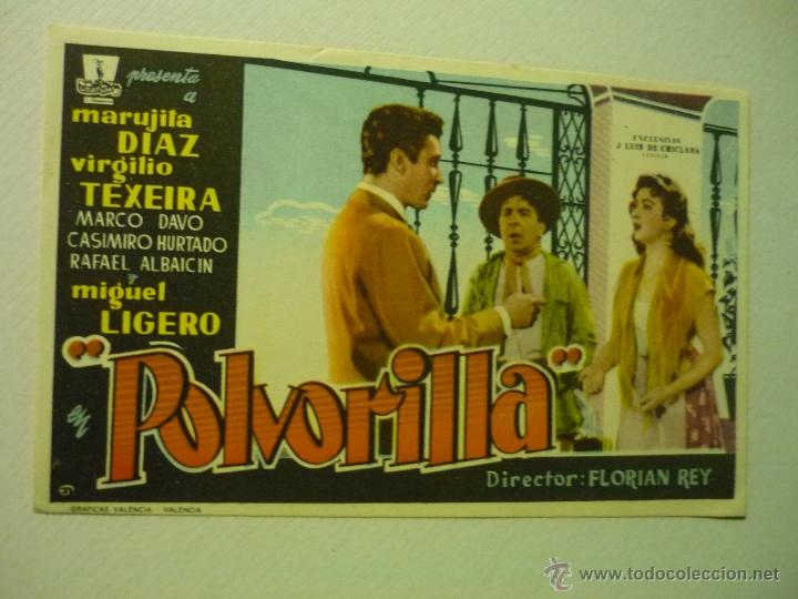 Cine: PROGRAMA POLVORILLA .- MARUJITA DIAZ - - Foto 1