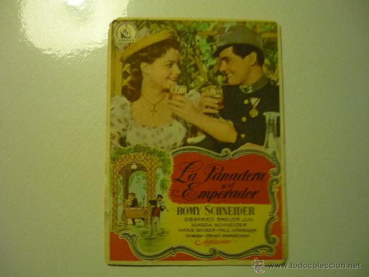 Cine: PROGRAMA LA PANADERA Y EL EMPERADOR - ROMY SCHNEIDER publicidad - Foto 1