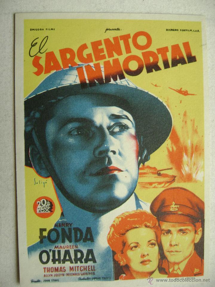 Cine: EL SARGENTO INMORTAL.F-987 - Foto 1