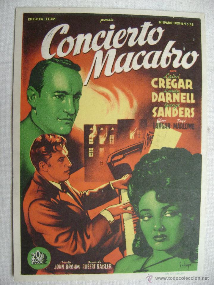 Cine: CONCIERTO MACABRO.F-988 - Foto 1