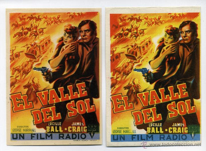 Cine: EL VALLE DEL SOL, con Lucille Ball. - Foto 1