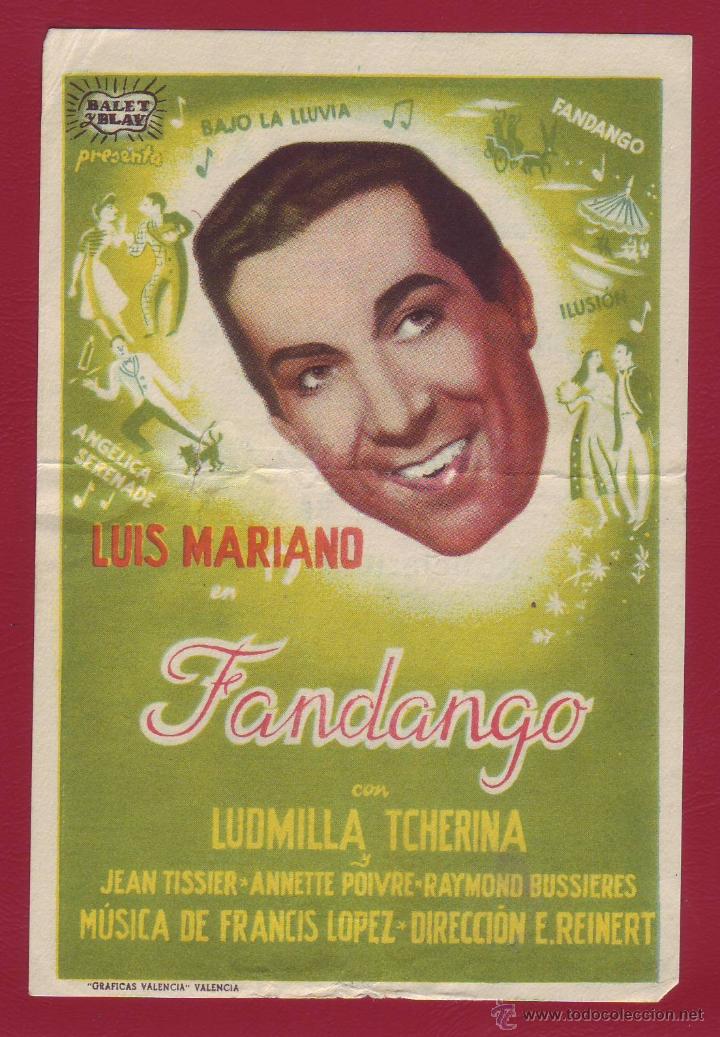 Cine: PROGRAMA DE MANO - FANDANGO - Foto 1