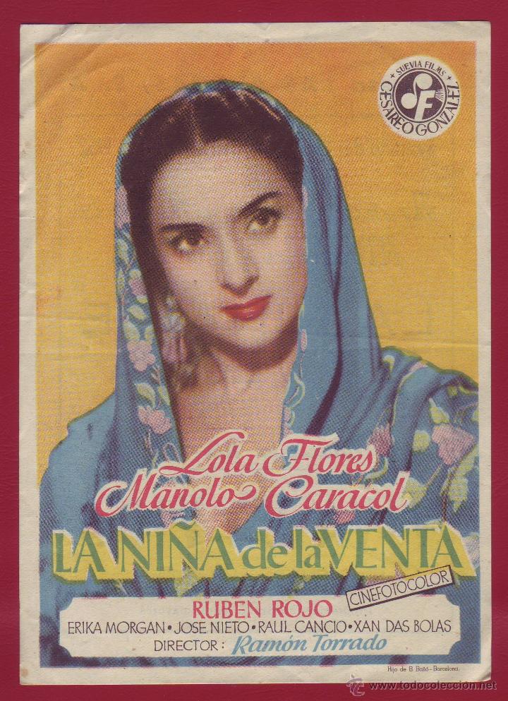 Cine: PROGRAMA DE MANO - LA NI&Ntilde;A DE LA VENTA - Foto 1