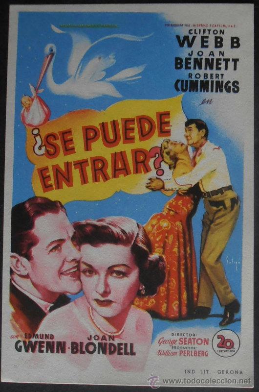 Cine: &iquest;SE PUEDE ENTRAR?, FM, SIN PUBLICIDAD (3385), SOLIGO ,CONSERVACION: