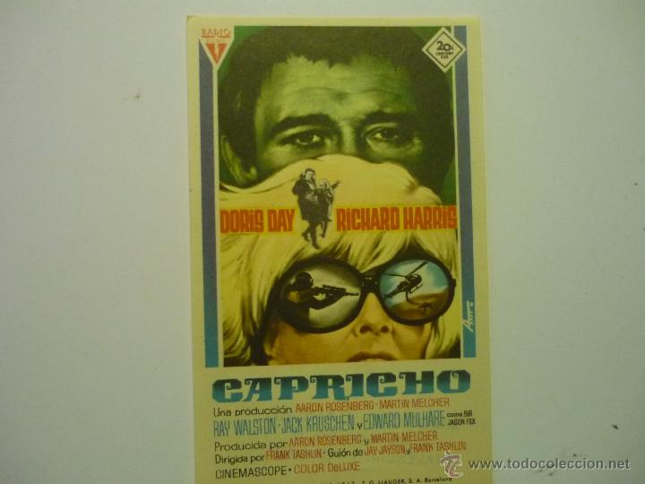 Cine: programa capricho.- doris day -richard harris - Foto 1