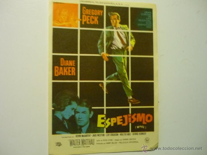 Cine: PROGRAMA ESPEJISMO-GREGORY PECK - Foto 1