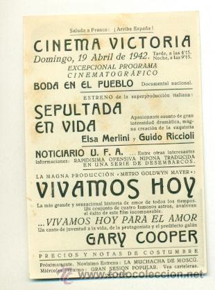 Cine: VIVAMOS HOY - PROGRAMA ORIGINAL CON PROPAGANDA - - Foto 2