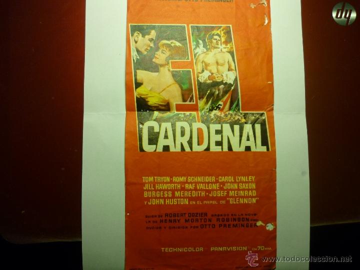 Cine: PROGRAMA EL CARDENAL .- ROMY SCHNEIDER -PUBLICIDAD 29 X14