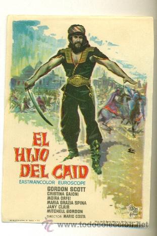 Kino: HIJO DEL CAID - PROGRAMA ORIGINAL SIN PROPAGANDA -